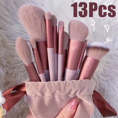 13Pcs Makeup Brushes Set for Face and Eyes