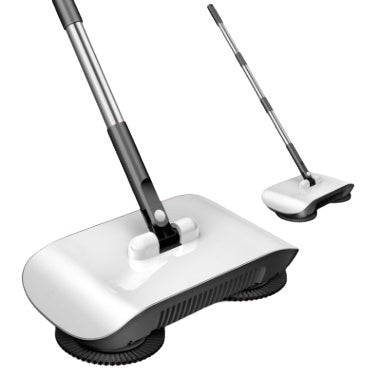 Hand Push Sweeper Broom Dustpan Mop All-in-One