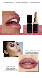 Shiny Metallic Pearlescent Color Change Lipstick