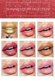 Shiny Metallic Pearlescent Color Change Lipstick
