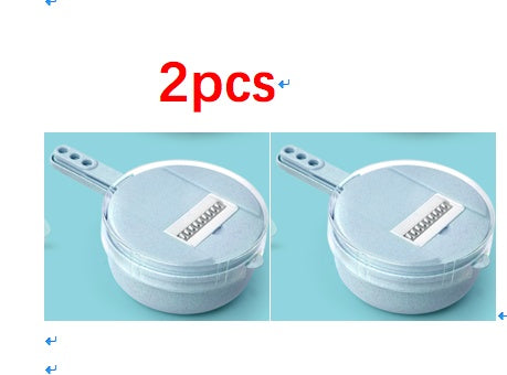 8 in 1 Mandoline Slicer Vegetable Cutter Peeler Grater Set