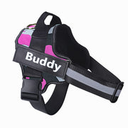 Custom No-Pull Reflective Dog Harness Adjustable Breathable Pet Vest