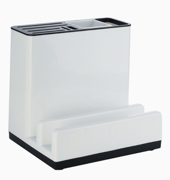 Kitchen Knife Holder Plastic Storage Rack Organizer for Tableware
