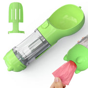 Portable 3‑in‑1 Dog Water Bottle Feeder and Bag