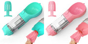Portable 3‑in‑1 Dog Water Bottle Feeder and Bag