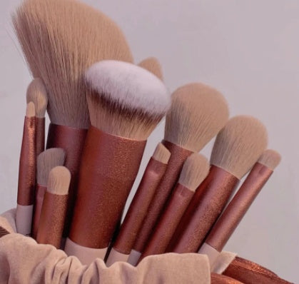 13Pcs Makeup Brushes Set for Face and Eyes