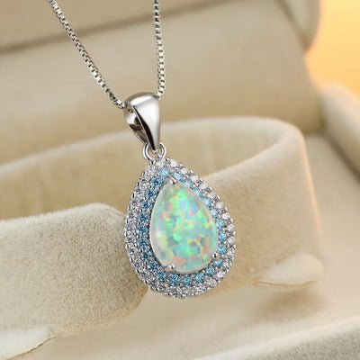 Elegant And Exquisite Drop-shaped Women's Necklace
