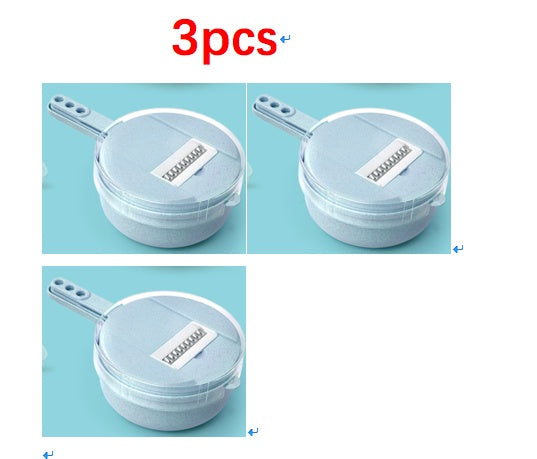 8 in 1 Mandoline Slicer Vegetable Cutter Peeler Grater Set