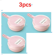 8 in 1 Mandoline Slicer Vegetable Cutter Peeler Grater Set