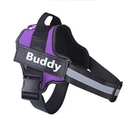 Custom No-Pull Reflective Dog Harness Adjustable Breathable Pet Vest