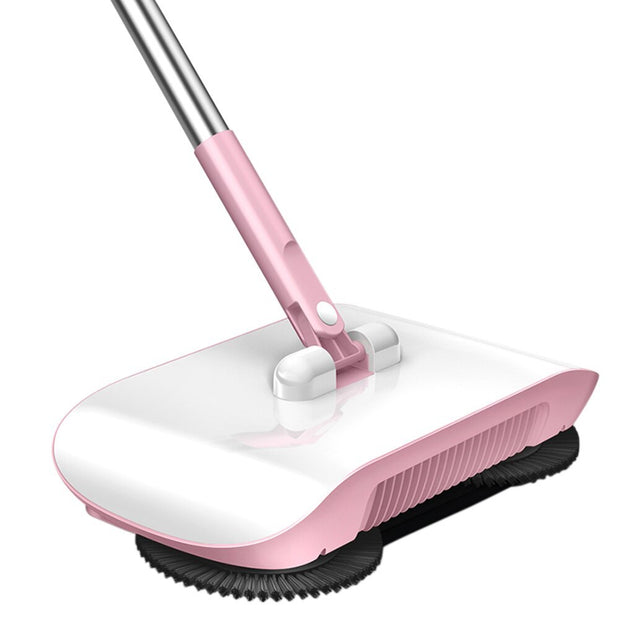 Hand Push Sweeper Broom Dustpan Mop All-in-One