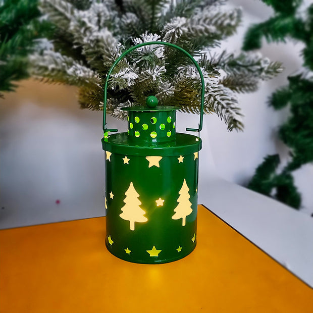 LED Christmas Candle Lantern Nordic Style Holiday Decoration Lights Set