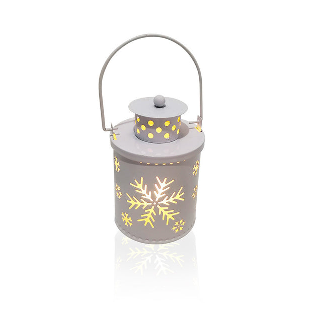 LED Christmas Candle Lantern Nordic Style Holiday Decoration Lights Set