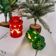 LED Christmas Candle Lantern Nordic Style Holiday Decoration Lights Set