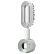 Self Cleaning Hair Brush Anti-Static Scalp Com