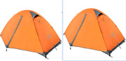 ouble Layer Outdoor Camping Tent Rainproof Ultralight Snowfield Shelter
