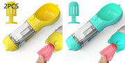 Portable 3‑in‑1 Dog Water Bottle Feeder and Bag