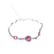 Ornament Diamond Heart Love Heart Simple Bracelet