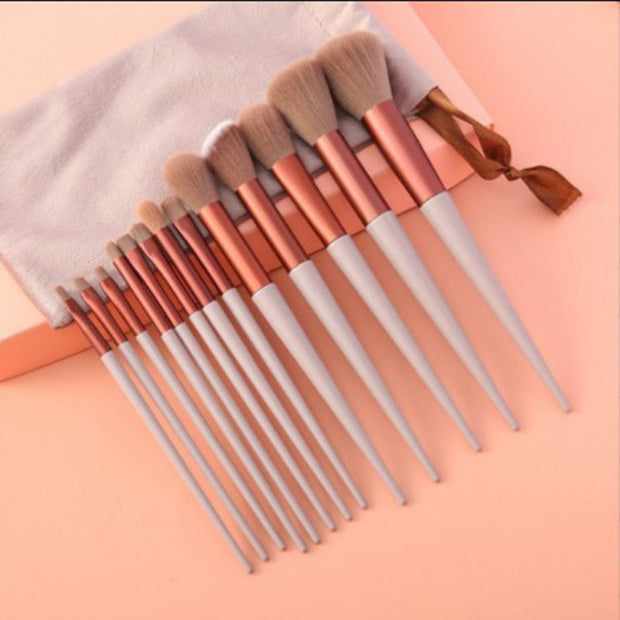 13Pcs Makeup Brushes Set for Face and Eyes
