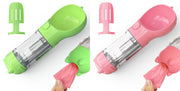 Portable 3‑in‑1 Dog Water Bottle Feeder and Bag
