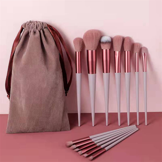 13Pcs Makeup Brushes Set for Face and Eyes