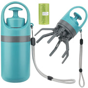 Portable Dog Pooper Scooper With Bag Dispenser Shovel