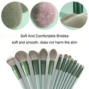 13Pcs Makeup Brushes Set for Face and Eyes