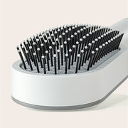 Self Cleaning Hair Brush Anti-Static Scalp Com