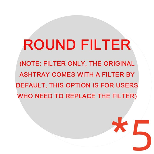 Smoke Removal Air Purifier Ashtray