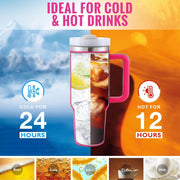 40oz Insulated Tumbler with Handle