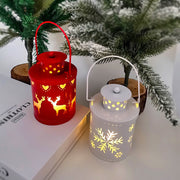 LED Christmas Candle Lantern Nordic Style Holiday Decoration Lights Set