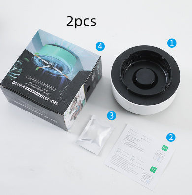Smoke Removal Air Purifier Ashtray