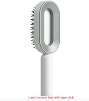 Self Cleaning Hair Brush Anti-Static Scalp Com
