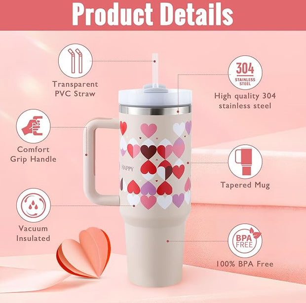 40oz Insulated Tumbler with Handle